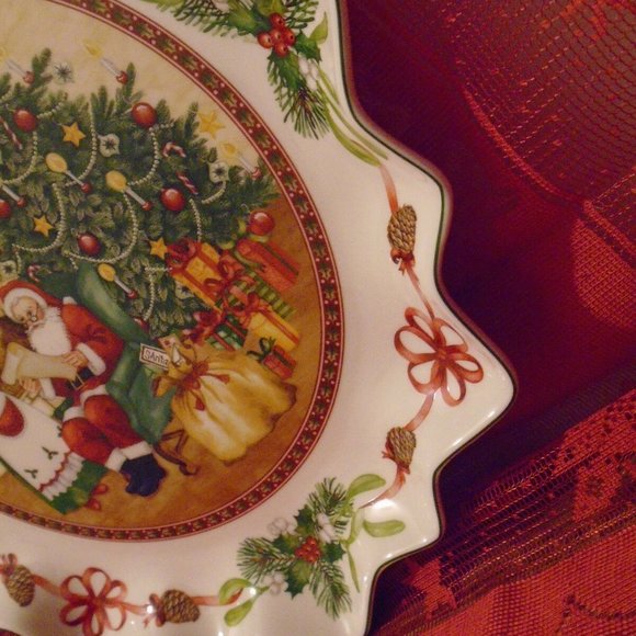 VILLEROY & BOCH, TOY'S FANTASY, LARGE PASTRY PLATE, "15, BRAND NEW, NEVER USED!! - Picture 7 of 10
